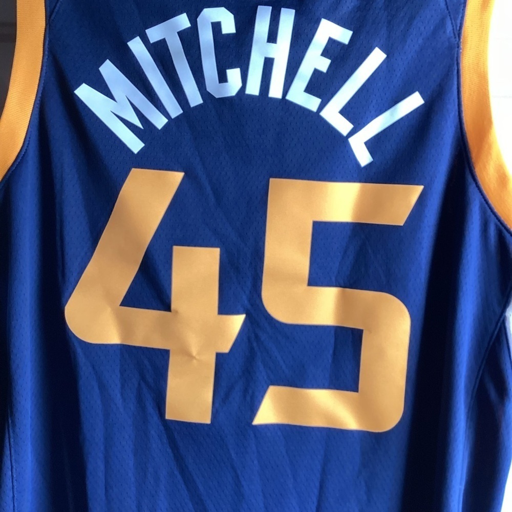 Nike Dri-Fit NBA Nike Utah Jazz Donovan Mitchell #45 Nike Size XL Jersey - Picture 6 of 11